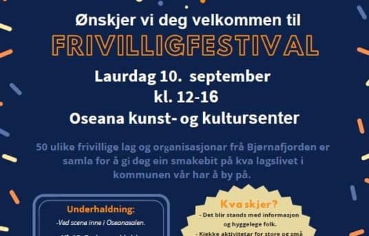 Frivilligfestival 10. september