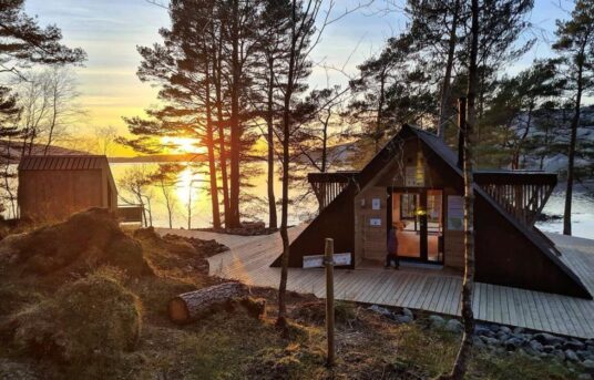 Tur til dagsturhytta ved Koet i Vallersund