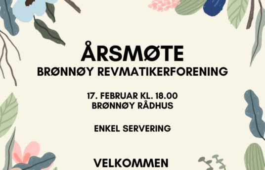 Velkommen til årsmøte 17. februar