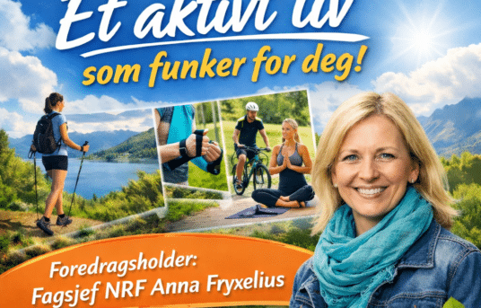 Temamøte: Et aktivt liv som funker for deg!