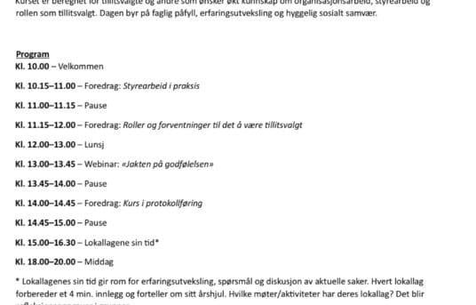 Organisasjonskurs