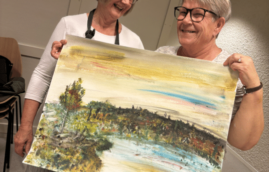 Malekurs «Lek med farger» mandag 29. september kl.18.00