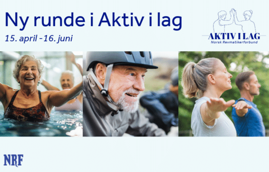 Bli med Kristiansand revmatikerforening på Aktiv i lag