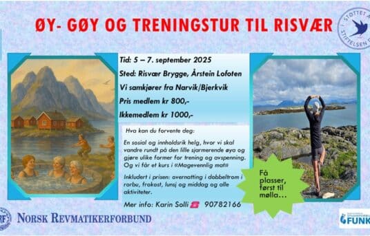 ØY- GØY- og TRENINGSTUR TIL RISVÆR BRYGGE