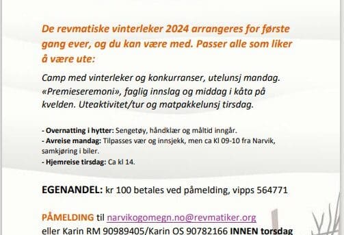 «De REVMATISKE vinterleker 2024»