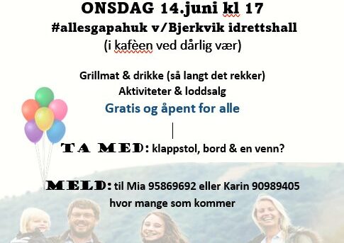 Vi lærer utendørsaktiviteter – Aktivitetsdag – Familiesamling