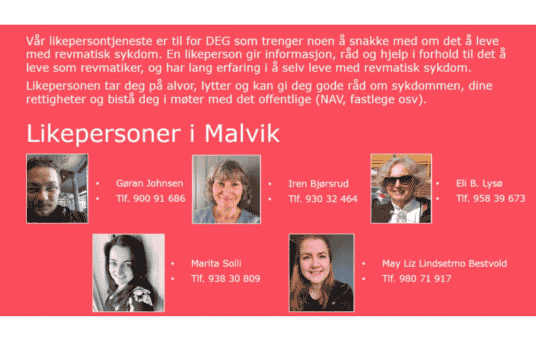 Møt våre likepersoner i Malvik!