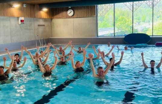 Bassengtrening tirsdag kl. 15.00 – 16.00.