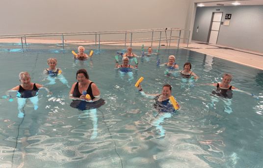 Bassengtrening i Moelv onsdag kl.16.30