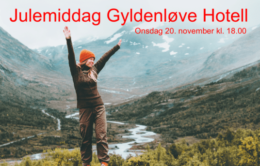 Julemiddag Gyldenløve Hotell. 20. November kl. 18.00