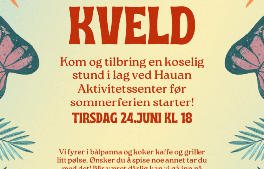 Grill kveld  24. juni kl 18