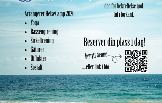 Helsecamp 2026 med NRF Oppland