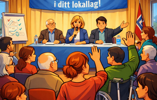 Bruk stemmen din – møt opp!